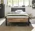 Harper BRAGA Polsterbett Lederlook grau, 120x200cm (LF 120x200)