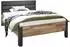 Harper BRAGA Polsterbett Lederlook grau, 120x200cm (LF 120x200)