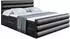 ALTDECOR Celestia-Z Boxspringbett 140x200cm, Kunstleder schwarz, H4 (800001766037)