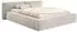 Selsey Tilves Low Polsterbett 180x200cm mit Bettkasten und Lattenrost, Velours, greige