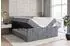 ALTDECOR MOETI-Z Boxspringbett mit Fußteil, Bettkasten, 140x200cm, grau (800001766313)