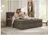 MKS Averta Boxspringbett 180x200, Bonnell-Matratze H3, Bettkasten, hellgrau (800001511863)
