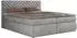 MKS Averta Boxspringbett 180x200, Bonnell-Matratze H3, Bettkasten, hellgrau (800001511863)
