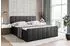 ALTDECOR MOETI-Z Boxspringbett 200x200cm H3 Kunstleder schwarz (800001766356)