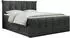 MKS Meble Premium 11 King Boxspringbett 160x200 mit Bettkasten, dunkelgrau Struktur H4 (800000629127)