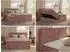 MKS Tiliano King Boxspringbett 180x200cm, Cord, rosa, mit Bettkasten (Tiliano King)