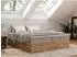 MKS Meble Wood Zero Boxspringbett ohne Kopfteil, Bettkasten, Holzoptik (800001428085)