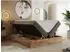 MKS Meble Albero 1 Boxspringbett 200x200cm, Eiche Wotan, braun (Albero-1)