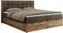 MKS Meble Albero 1 Boxspringbett 200x200cm, Eiche Wotan, braun (Albero-1)