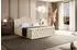ALTDECOR Vila-1-Z Boxspringbett mit Fußteil, H3, beige, 200x200cm (VILA-1-Z)