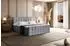 ALTDECOR OTTA-Z Boxspringbett mit Fußteil, 160x200cm, H3, grau (OTTA-Z)
