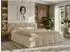 MKS NIRA Classic Polsterbett mit Bettkasten und Lattenrost, 140x200cm, creme