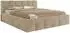 MKS NIRA Classic Polsterbett mit Bettkasten und Lattenrost, 140x200cm, creme