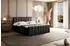 ALTDECOR OTTA-Z Boxspringbett 180x200cm, H3, schwarzes Kunstleder, Bettkasten (OTTA-Z)