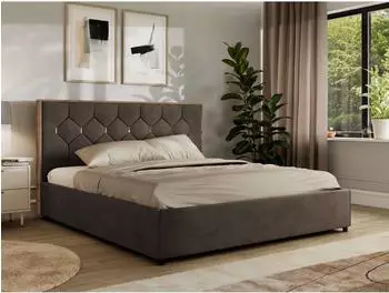 MKS Larino Classic Polsterbett mit Bettkasten & Lattenrost (800001452029)