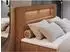 MKS Meble Gold-5 Boxspringbett mit LED, 120x200cm, orange, H4 (GOLD-5)