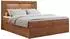 MKS Meble Gold-5 Boxspringbett mit LED, 120x200cm, orange, H4 (GOLD-5)