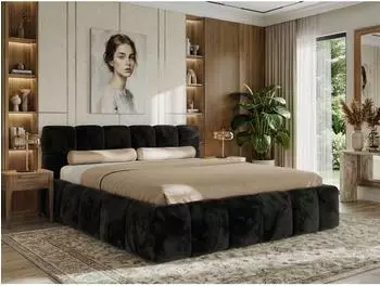 MKS NIRA Classic Polsterbett mit Bettkasten & Lattenrost, 180x200cm (800001299471)