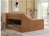 MKS Meble Miren King Duo Boxspringbett 180x200cm, Bettkasten, H3, orange Struktur