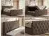 MKS Meble Miren Duo Boxspringbett 200x200cm mit Bettkasten, braun (H4)