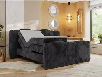 MKS Fortina Boxspringbett elektrisch verstellbar, Multipocket-Matratze (800001196899)