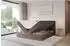 ALTDECOR FAMA Boxspringbett mit Topper, H4-Matratze, 120x200cm, braun