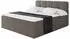 ALTDECOR FAMA Boxspringbett mit Topper, H4-Matratze, 120x200cm, braun
