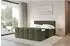 ALTDECOR FAMA Zanozek Boxspringbett mit Topper, H4, 160x200cm, grün