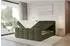ALTDECOR FAMA Zanozek Boxspringbett mit Topper, H4, 160x200cm, grün