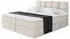 ALTDECOR FAMA Boxspringbett mit Topper, H3-Matratze, beige, 200x200cm