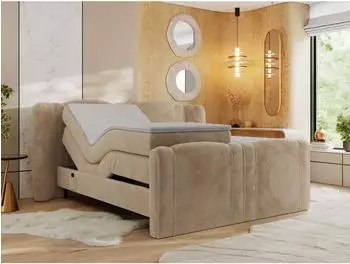 MKS Fortina Boxspringbett elektrisch verstellbar, Multipocket-Matratze (800001196946)