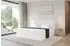 ALTDECOR FAMA Boxspringbett mit Topper, H4-Matratze, 200x200cm, weiß
