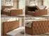 MKS Meble Miren Duo Boxspringbett 140x200 mit zwei Bettkästen, gestepptes Kopfteil (Miren Duo)