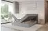 ALTDECOR FAMA Boxspringbett 200x200cm, H4-Matratze, grau (800001800502)