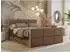MKS Albero 2 King DUO Boxspringbett 140x200cm Kunstleder braun H3 (800000939422)