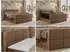 MKS Albero 2 King DUO Boxspringbett 140x200cm Kunstleder braun H3 (800000939422)