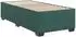 vidaXL Boxspringbett mit Matratze und LED, Samt, dunkelgrün, 80x200cm (3452063)