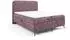 Fun Möbel TRIANA PREMIUM Boxspringbett 160x200cm, Stoff Trenza, altrosa