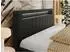 MKS Gold 5 Classic Polsterbett mit Bettkasten & LED, 180x200cm, schwarz Kunstleder (800001299219)