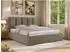 MKS Savino Classic Polsterbett mit Bettkasten & Lattenrost, grau (800001512608)