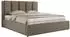 MKS Savino Classic Polsterbett mit Bettkasten & Lattenrost, grau (800001512608)