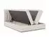 Fun Möbel DOMINGA PREMIUM Boxspringbett 180x200cm, Stoff, meeresgrün