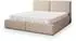 Masseno Feluro Polsterbett 140x200cm mit Bettkästen, beige (800001224242)