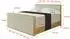 ALTDECOR LOLLI9-Z-KING Boxspringbett 120x200cm, Bettkasten, H3/H4, creme (800001699524)