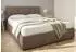 Home Collective Polsterbett mit Lattenrost & Bettkasten, Samt, braun, 120x200cm