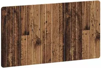 vidaXL Kopfteil ZWOLLE wandmontiert, Holzwerkstoff, Altholz-Optik