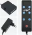 vidaXL Elektrisch verstellbares Bettgestell 100x190cm, Stahl, schwarz (42021380)