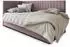 Masseno ARIS Boxspringbett 90x200cm, rosa, mit Bonell-Matratze und Topper (800001402990)