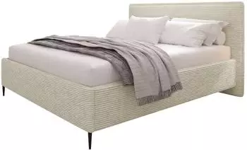 Mirjan24 Puretta Polsterbett mit Bettkasten, Cord, 160x200cm (800000945906)