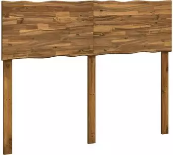 vidaXL Rostock Kopfteil mit Live Edge 140cm, Akazie natur
